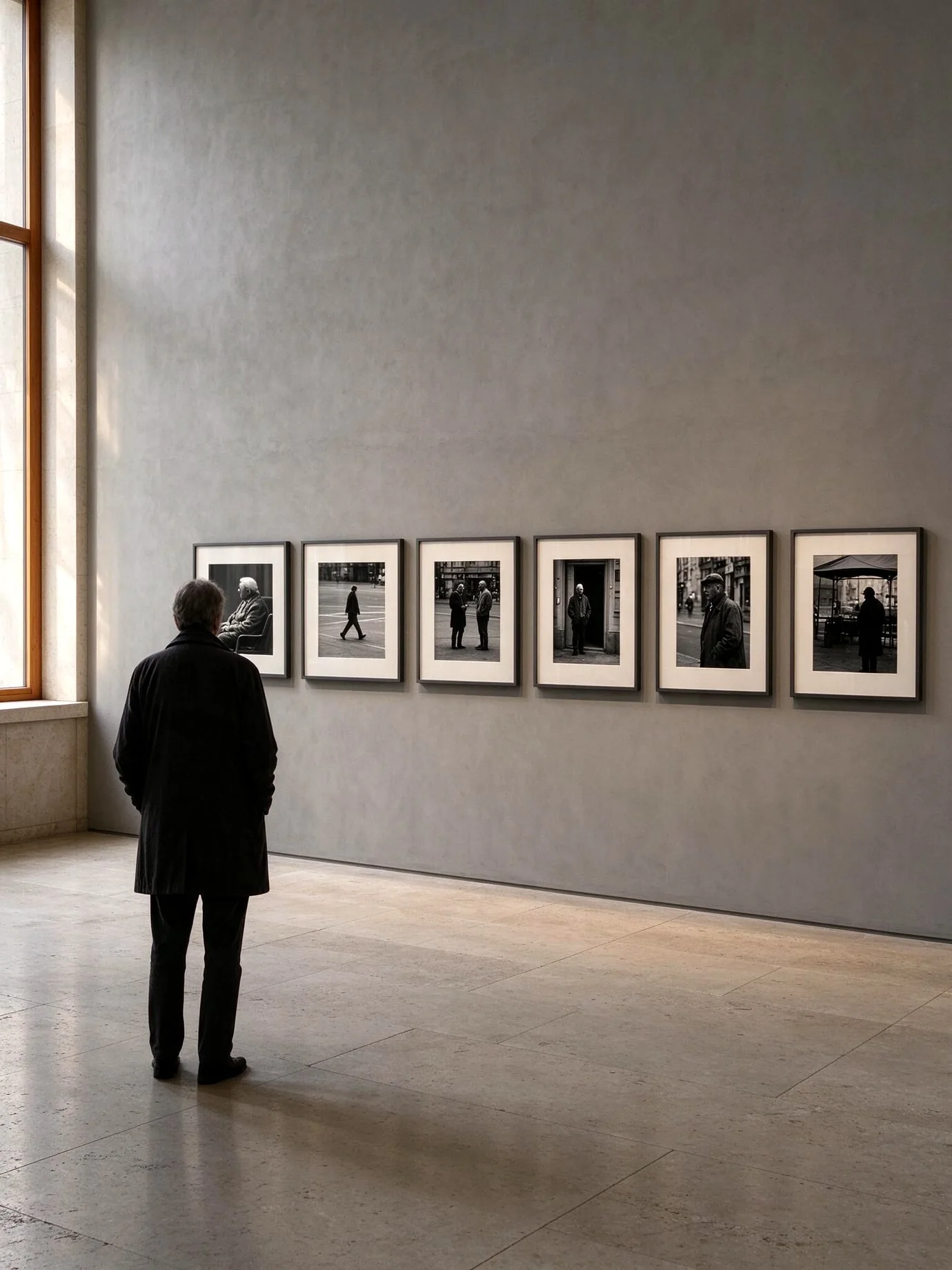 Ruhige Fotodokumentation im weichen natürlichen Raumlicht